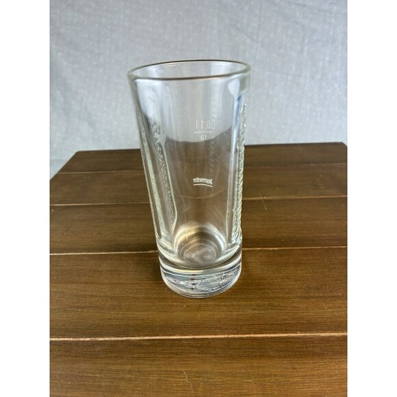 Jäegermeister Jaegermeister Shot glass w/ Embossed Logo 0.1L 0,1l / ra 7 oz EUC - Picture 3 of 8